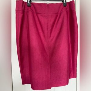 Eloquii Hot Pink Pencil Skirt size 16